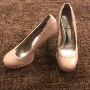 Baby Phat nude heels